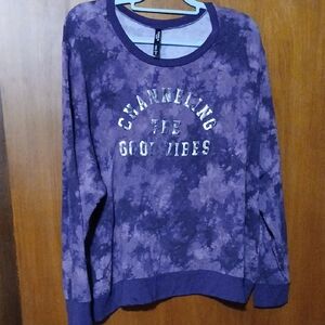 Purple Tie-Dye Women's Top